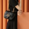God Factory Gucci 𝐆𝐆 𝐌𝐚𝐫𝐦𝐨𝐧𝐭 New 739682 Black Size 18*15*8cm