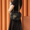 God Factory Gucci 𝐆𝐆 𝐌𝐚𝐫𝐦𝐨𝐧𝐭 New 739682 Black Size 18*15*8cm