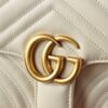 God Factory Gucci 𝐆𝐆 𝐌𝐚𝐫𝐦𝐨𝐧𝐭 New 739682 White Size 18*15*8cm