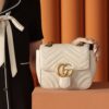 God Factory Gucci 𝐆𝐆 𝐌𝐚𝐫𝐦𝐨𝐧𝐭 New 739682 White Size 18*15*8cm