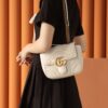 God Factory Gucci 𝐆𝐆 𝐌𝐚𝐫𝐦𝐨𝐧𝐭 New 739682 White Size 18*15*8cm