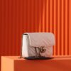 God Factory Gucci 𝐌𝐚𝐫𝐦𝐨𝐧𝐭 𝐆𝐆 Mini 751526 Size 21*12*5cm Black / White