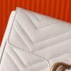 God Factory Gucci 𝐌𝐚𝐫𝐦𝐨𝐧𝐭 𝐆𝐆 Mini 751526 Size 21*12*5cm Black / White