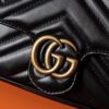God Factory Gucci 𝐌𝐚𝐫𝐦𝐨𝐧𝐭 𝐆𝐆 Mini 751526 Size 21*12*5cm Black / White