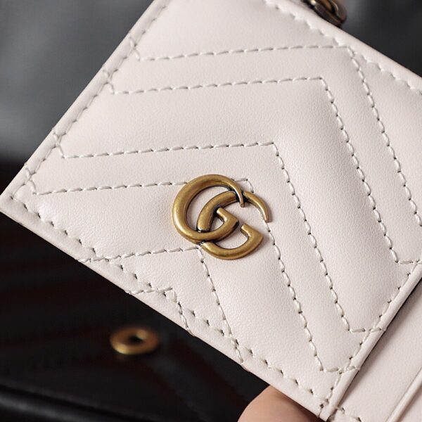 God Factory Gucci 𝐌𝐚𝐫𝐦𝐨𝐧𝐭 𝐆𝐆 Mini 751526 Size 21*12*5cm Black / White