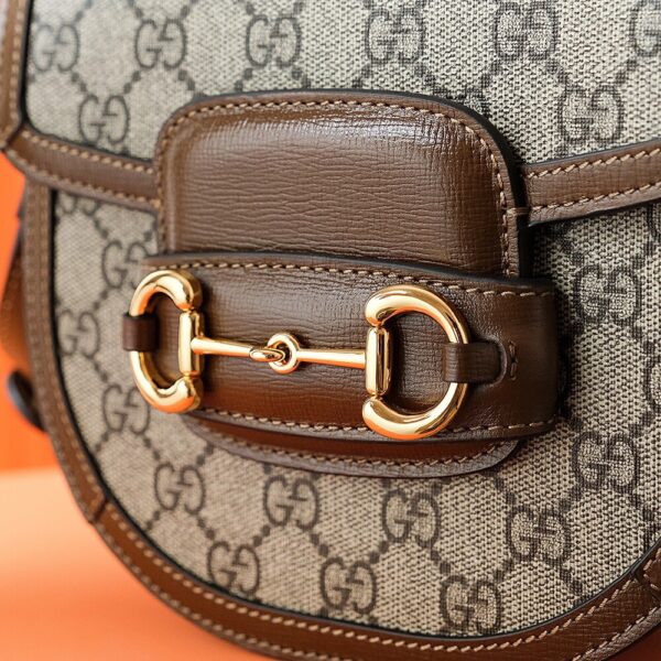 God Factory Gucci 𝐇𝐎𝐑𝐒𝐄𝐁𝐈𝐓 𝟏𝟗𝟓𝟓 760191 Size 17*18.5*7.5𝐜𝐦