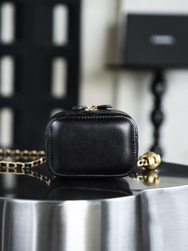 God Factory Chanel 2022 CC Bags Size 8.5*11*7 cm Black 24K Retro GHW