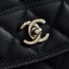 God Factory Chanel 25C Chain Backpack Black Pale GHW Size 18*14*3 cm