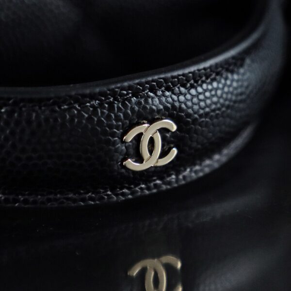 img_6662-2 God Factory Chanel 25C Chain Backpack Black Pale GHW Size 18*14*3 cm