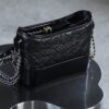 God Factory Chanel Gabrielle Hobo Medium Retro Hardware Black Size 21*28*10cm