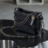 God Factory Chanel Gabrielle Hobo Medium Retro Hardware Black Size 21*28*10cm