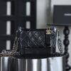God Factory Chanel Gabrielle Hobo Small Retro Hardware Black Size 15*20*8cm