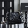 God Factory Chanel Gabrielle Hobo Small Retro Hardware Black Size 15*20*8cm