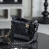 God Factory Chanel Gabrielle Hobo Small Retro Hardware Black Size 15*20*8cm