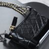 God Factory Chanel Gabrielle Hobo Small Retro Hardware Black Size 15*20*8cm