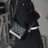God Factory Chanel Gabrielle Hobo Small Retro Hardware Black Size 15*20*8cm