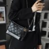 God Factory Chanel Gabrielle Hobo Small Retro Hardware Black Size 15*20*8cm