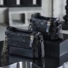 God Factory Chanel Gabrielle Hobo Small Retro Hardware Black Size 15*20*8cm
