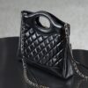 God Factory Chanel 25P 31 Bag Mini Black Bonaudo Size 22*23.5*5.5cm Gold Hardware