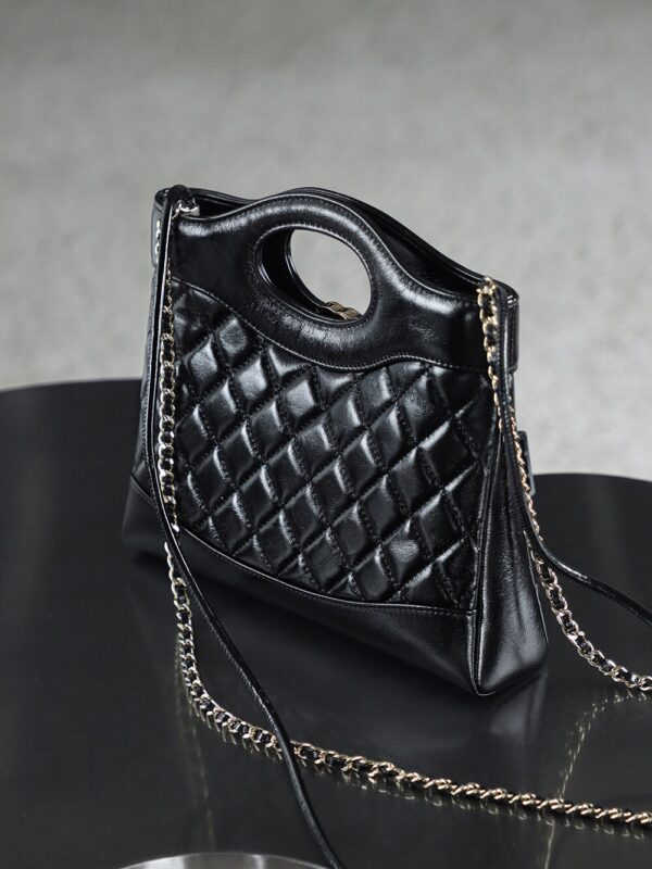 God Factory Chanel 25P 31 Bag Mini Black Bonaudo Size 22*23.5*5.5cm Gold Hardware