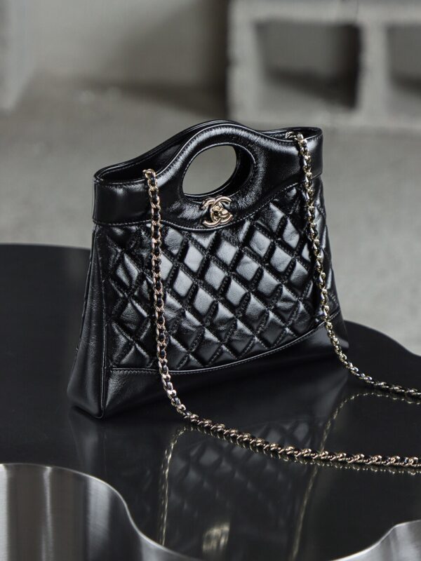 God Factory Chanel 25P 31 Bag Mini Black Bonaudo Size 22*23.5*5.5cm Gold Hardware
