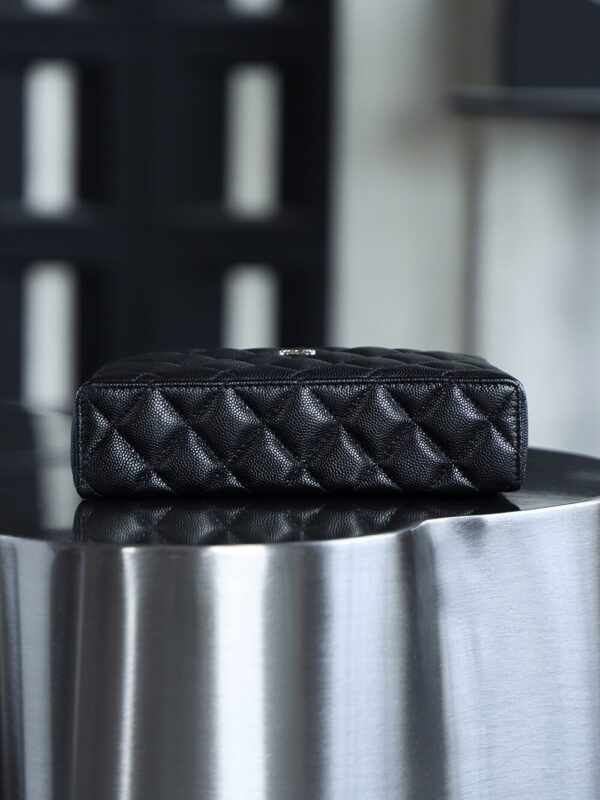 God Factory Chanel Lunch Box Bag Black impala Leather Size 17*19.5*5cm Gold Hardware