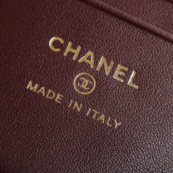God Factory Chanel Lunch Box Bag Black impala Leather Size 17*19.5*5cm Gold Hardware