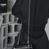 God Factory Chanel Lunch Box Bag Black impala Leather Size 17*19.5*5cm Gold Hardware