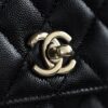 God Factory Chanel CoCo Handle Small HAAS Leather Size 14*24*10cm Pale Gold Hardware