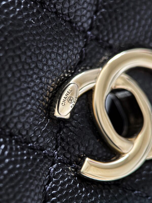 God Factory Chanel CoCo Handle Small HAAS Leather Size 14*24*10cm Pale Gold Hardware