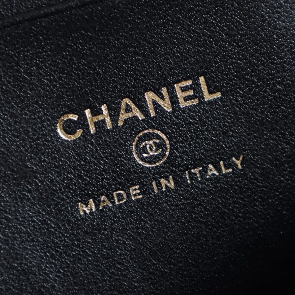 God Factory Chanel 25C Box Bags Black impala Leather Size 17*19.5*5cm Pale Gold Hardware