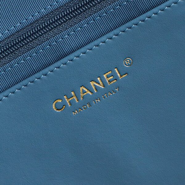 God Factory Chanel 25C Hobo Large Fashion Art / Denim Blue 24K Retro Gold Size 27*35*18cm