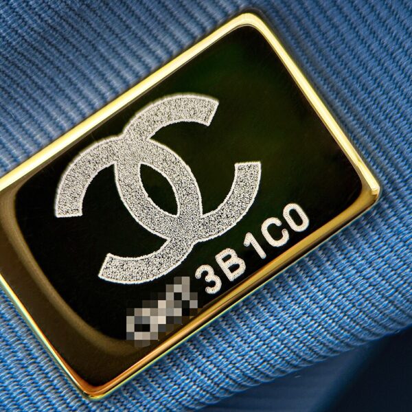 God Factory Chanel 25C Hobo Small Fashion Art / Denim Blue 24K Retro Gold Size 22*31*15cm