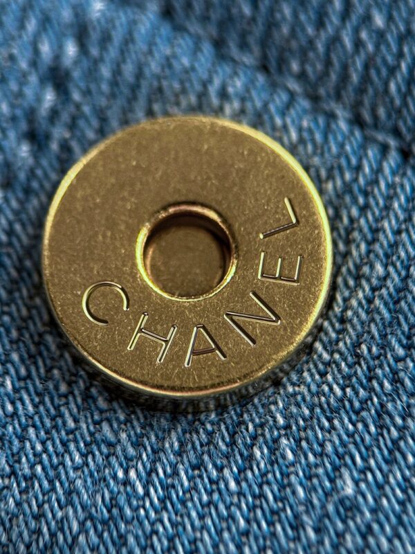 God Factory Chanel 25C Hobo Small Fashion Art / Denim Blue 24K Retro Gold Size 22*31*15cm