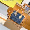 img_7493-2 God Factory LV OnTheGo Small Tote Bag M14633 Denim / Blue Size 19 x 11.5 x 25cm
