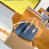 img_7498-2 God Factory LV OnTheGo Small Tote Bag M14633 Denim / Blue Size 19 x 11.5 x 25cm
