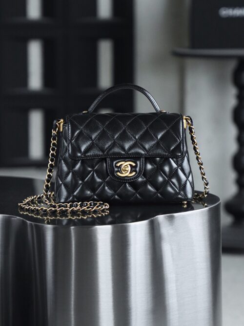 God Factory Chanel 25P Horizontal Style Vintage Gold Size 14*20*5.5cm