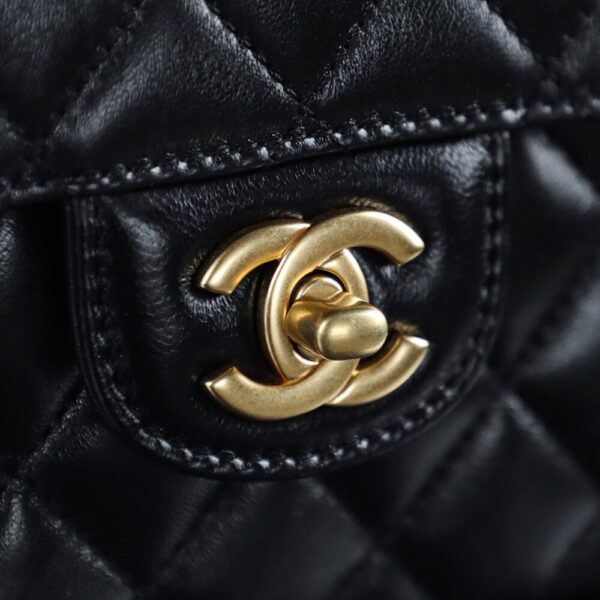 img_7644-2 God Factory Chanel 25P Horizontal Style Vintage Gold Size 14*20*5.5cm
