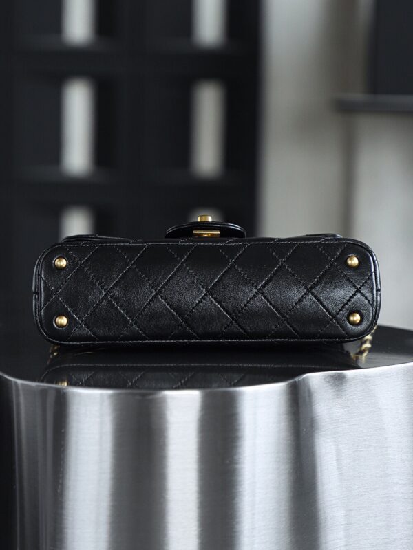 God Factory Chanel 25P Mini Kelly Horizontal Style Vintage Gold Size 11.5*22*6cm