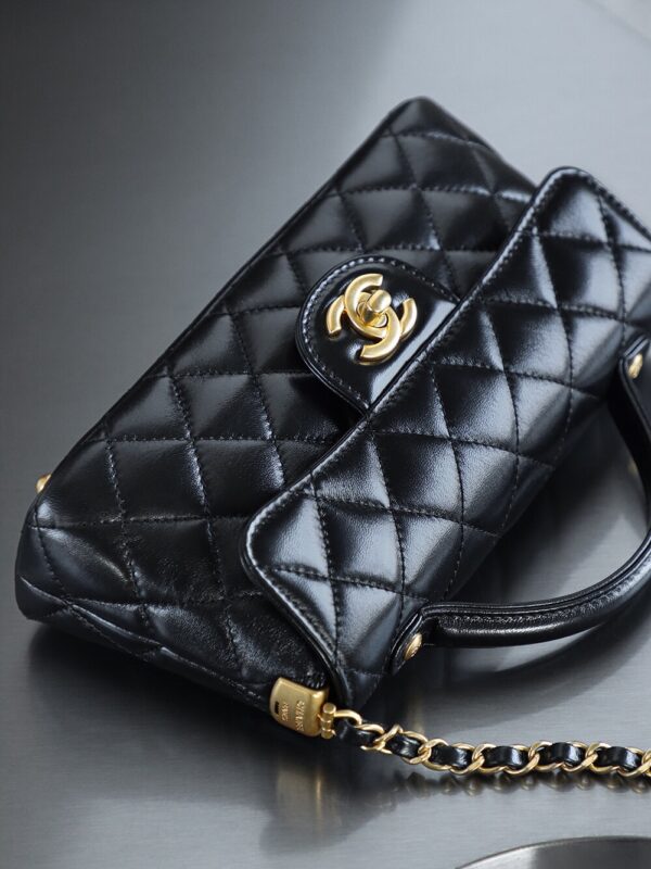 God Factory Chanel 25P Mini Kelly Horizontal Style Vintage Gold Size 11.5*22*6cm