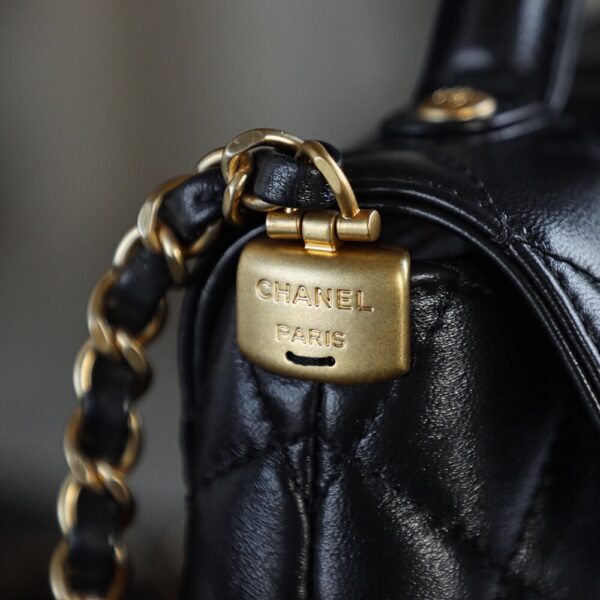 God Factory Chanel 25P Mini Kelly Horizontal Style Vintage Gold Size 11.5*22*6cm