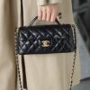 God Factory Chanel 25P Mini Kelly Horizontal Style Vintage Gold Size 11.5*22*6cm