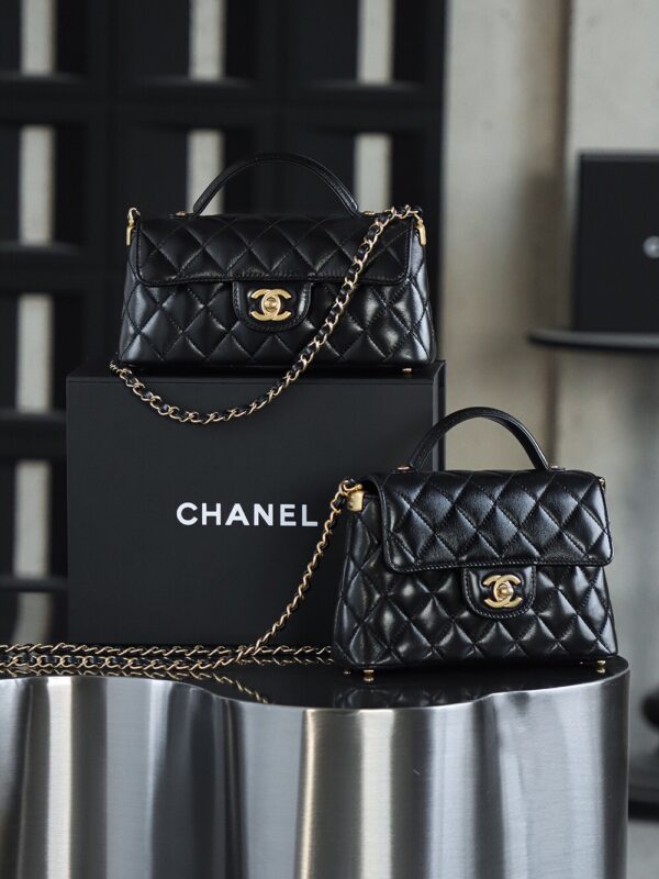 God Factory Chanel 25P Mini Kelly Horizontal Style Vintage Gold Size 11.5*22*6cm