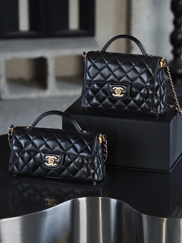 God Factory Chanel 25P Mini Kelly Horizontal Style Vintage Gold Size 11.5*22*6cm