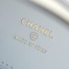 God Factory Chanel Nano 31 Bag Authentication Edition 14K Pale White Bonaudo Leather Gold Size 20*17.5*3.5cm