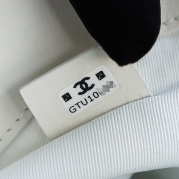 God Factory Chanel Nano 31 Bag Authentication Edition 14K Pale White Bonaudo Leather Gold Size 20*17.5*3.5cm