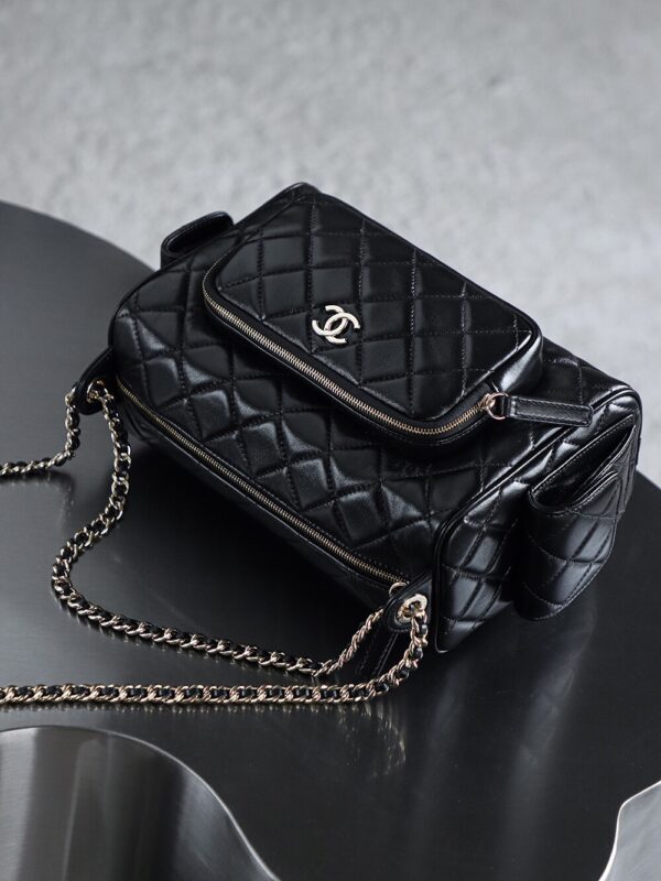 img_7790-2 God Factory Chanel 24K Camera Bag Large 14K Pale Gold Size 13*23*15cm