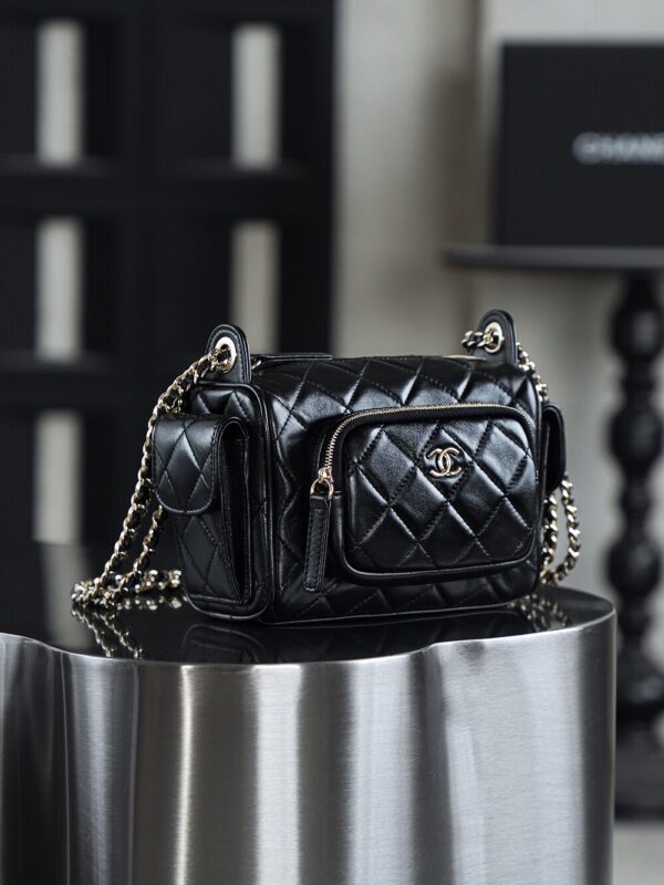 img_7813-2 God Factory Chanel 24K Camera Bag Small 14K Pale Gold