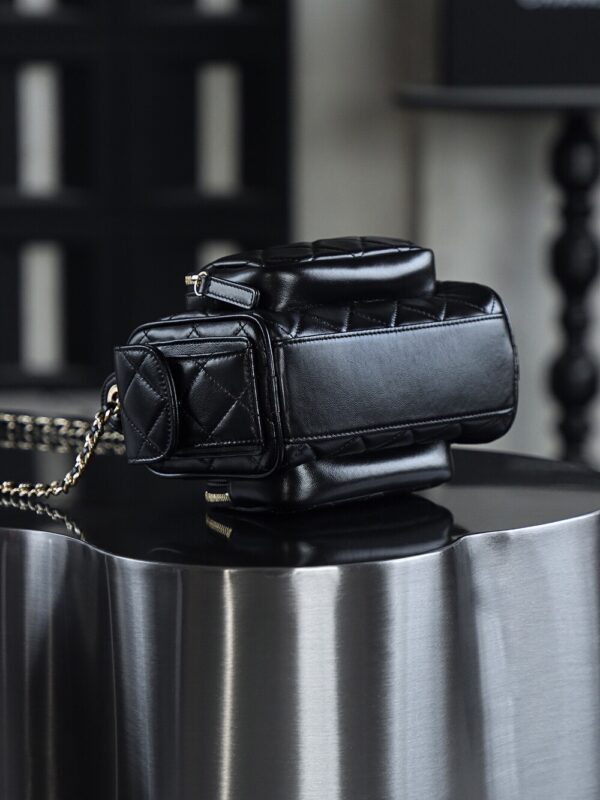 img_7815-2 God Factory Chanel 24K Camera Bag Small 14K Pale Gold