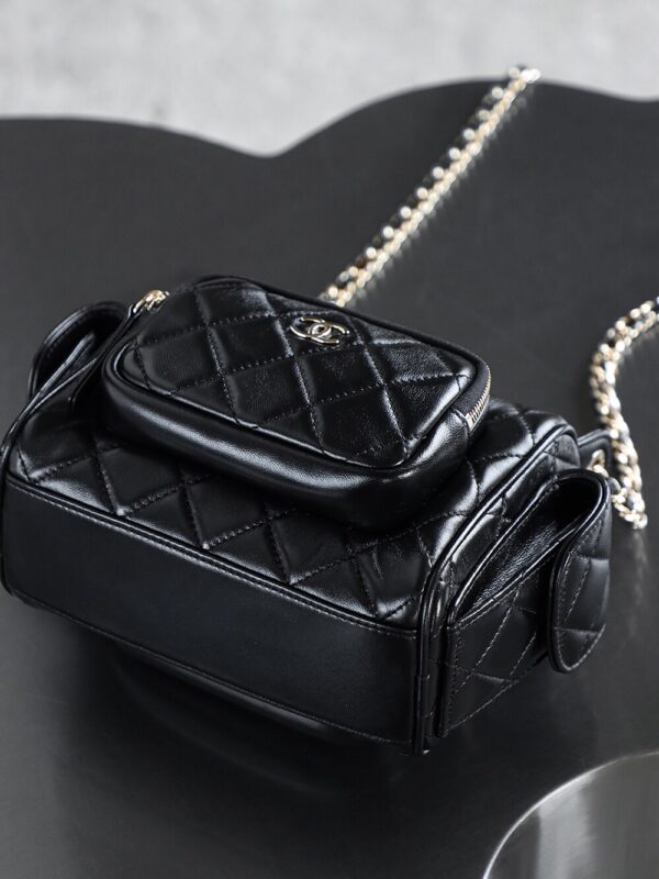 img_7817-2 God Factory Chanel 24K Camera Bag Small 14K Pale Gold